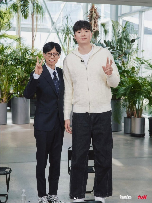 178cm 유재석이 귀여워…'농구金 주역' 이현중, '유퀴즈' 떴다