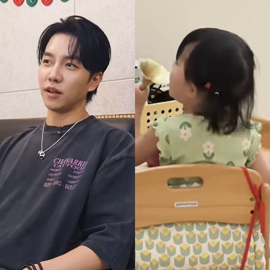 '이다인♥' 이승기, 첫째 딸 공개 "돌잡이서 숨겨놓은 마이크 잡아"