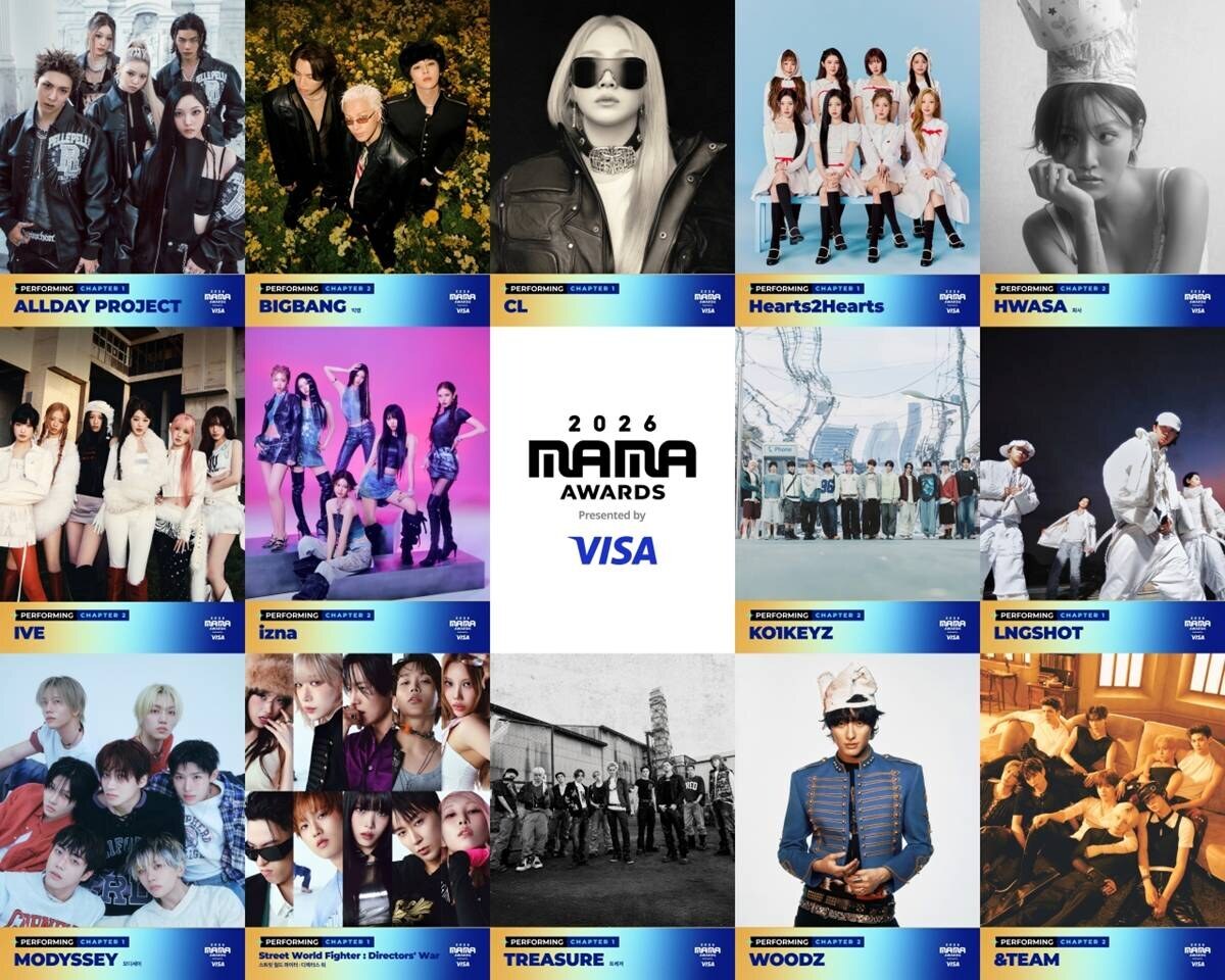 ▲ '2026 MAMA' 2차 라인업. 제공| CJ ENM