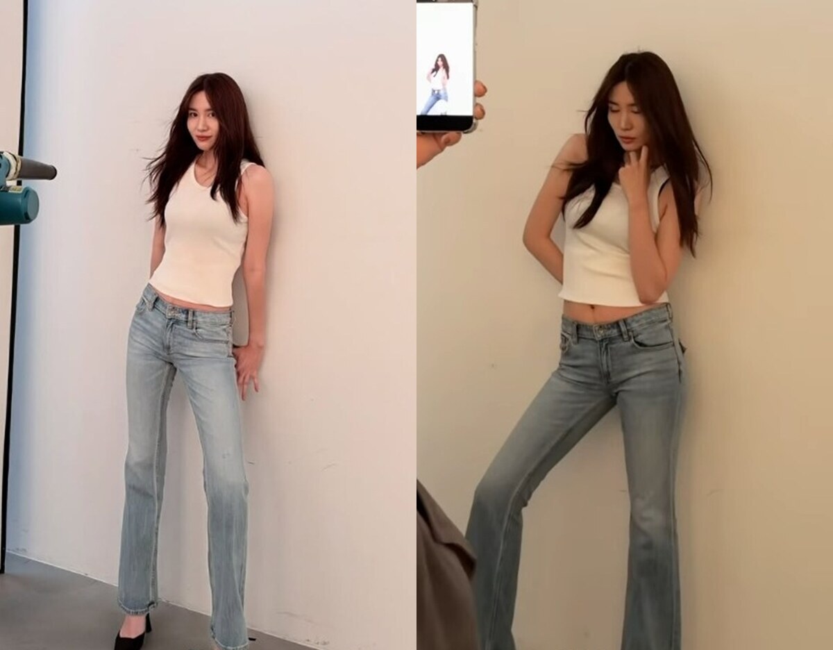 "애 낳은 거 맞아?"…'남궁민♥' 진아름, 子 출산 3개월 몸매 '감탄'