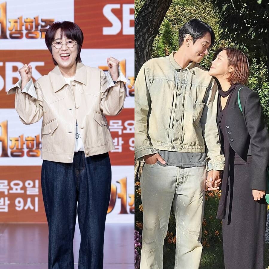 '주선자' 송은이도 몰랐다…솔비♥이규한 기습 결혼 발표하고 "양복 한 벌"[이슈S]