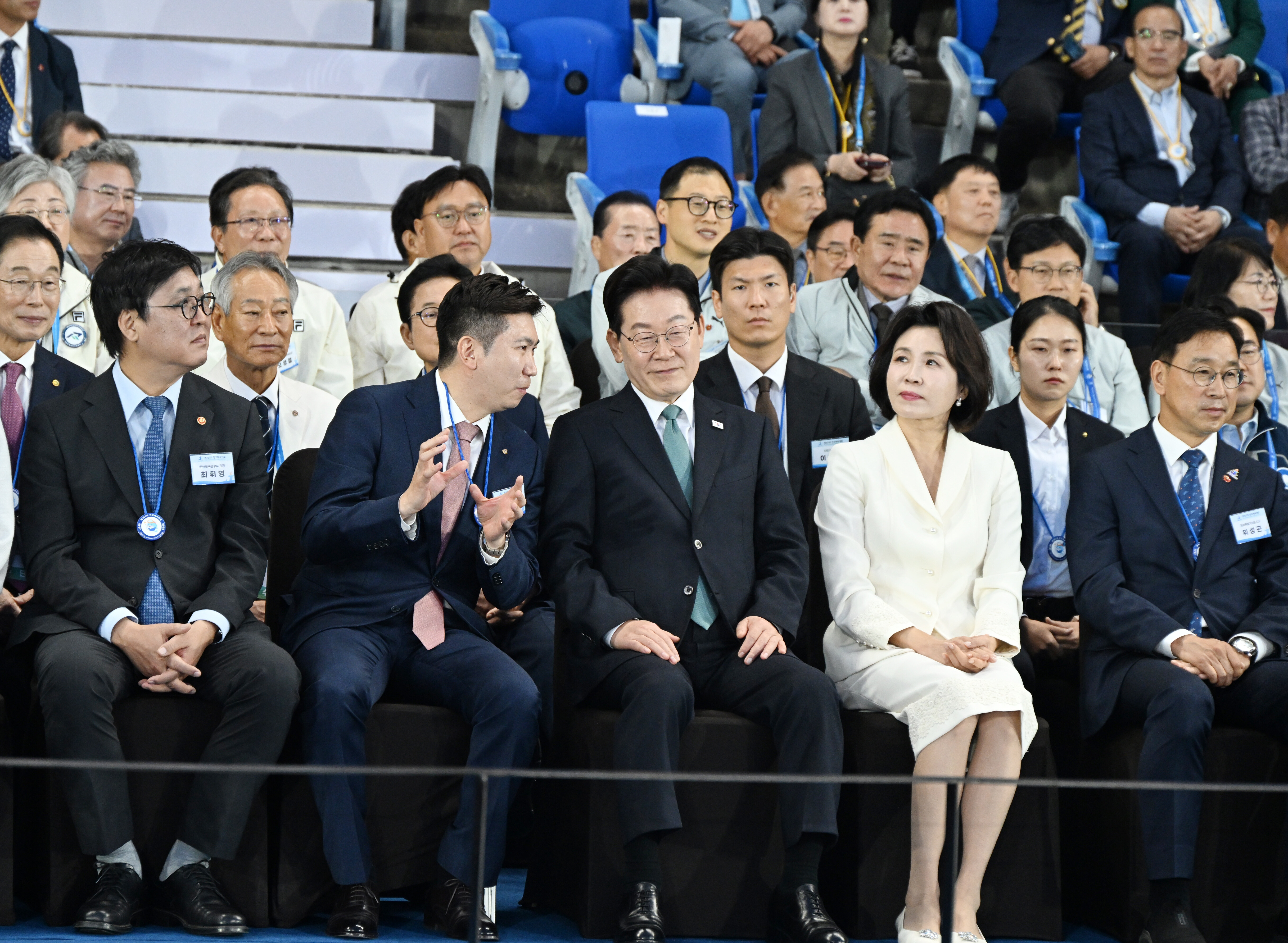 [포커스] 대통령은 '지원' 약속, 체육회장은 '변화' 강조…한국 스포츠 '새로운 100년'의 조건