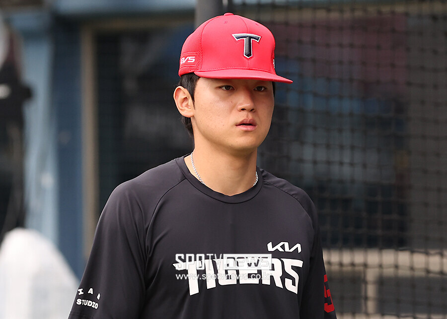 [포토S] 김도영, '오늘 끝내고 대구 간다'