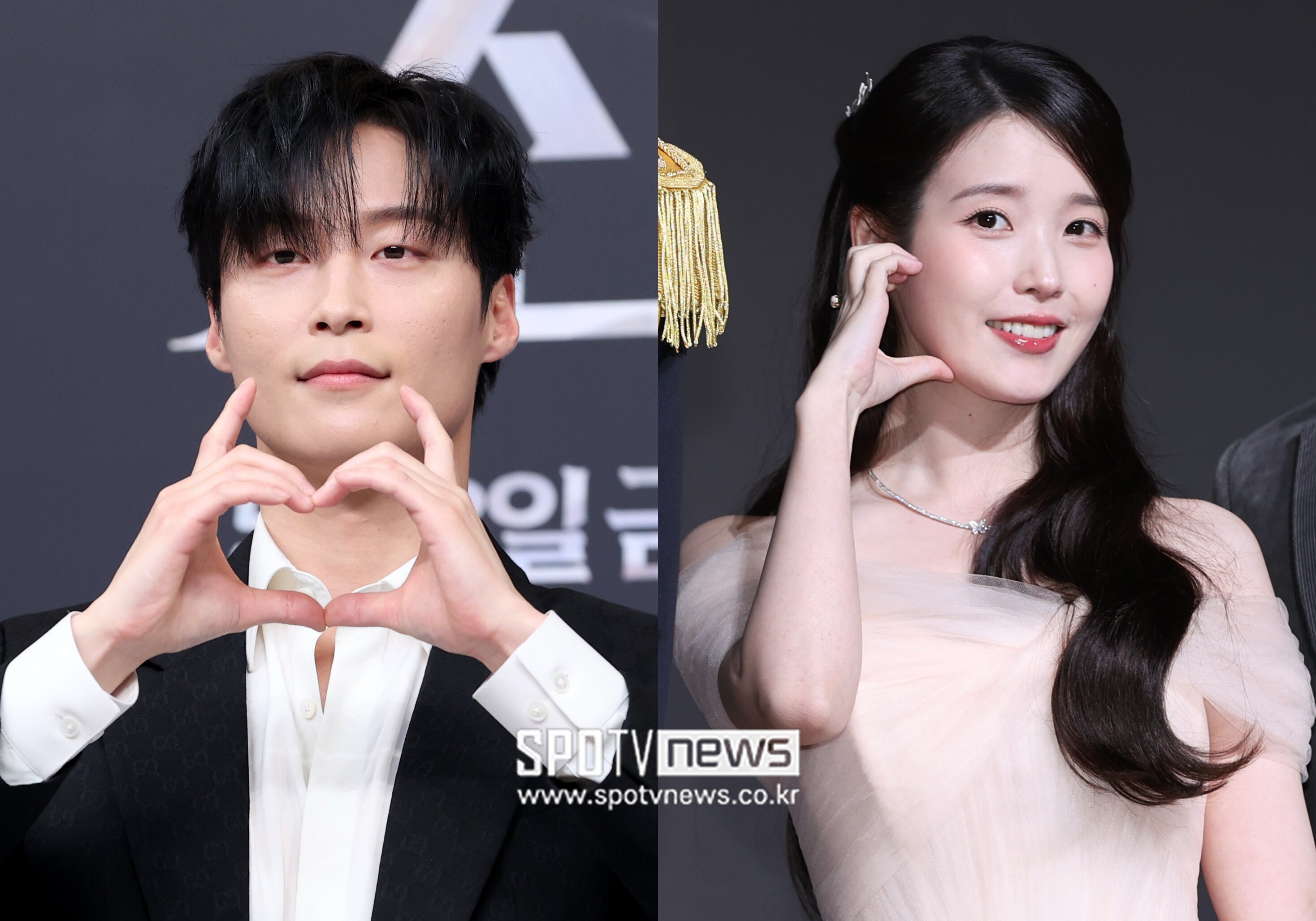 아이유, 허남준과 무슨 인연?…촬영장에 커피차 쐈다 "항상 건강하길"