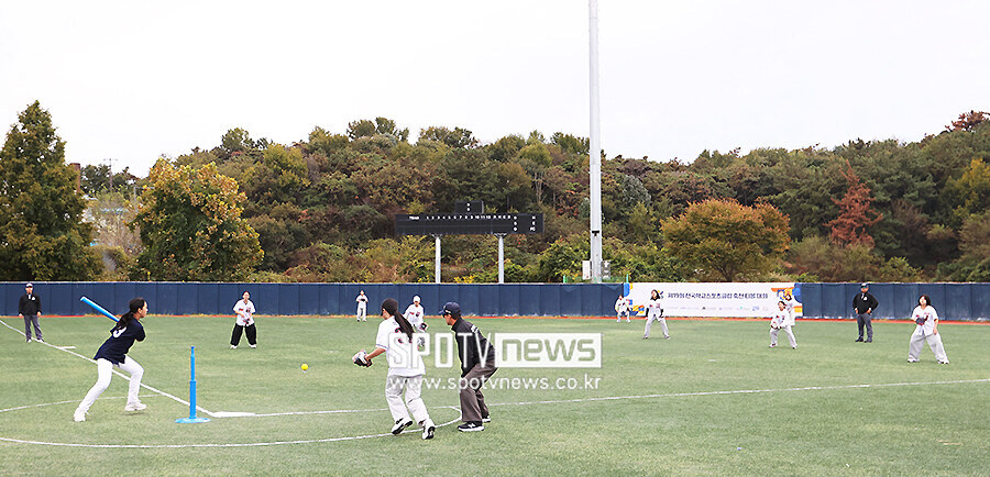 [포토S] 전국학교스포츠클럽 축전 티볼 대회 열려