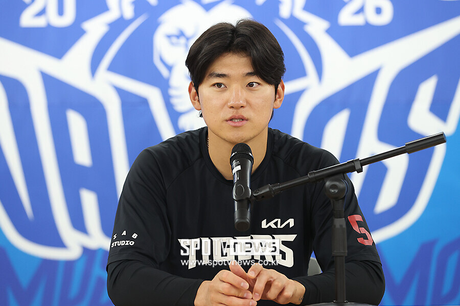 [포토S] 김도영, '얼른 뛰고 싶습니다'
