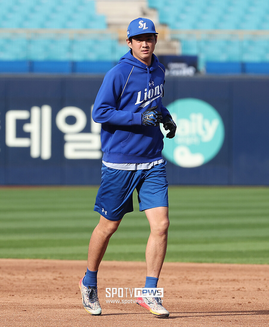 [포토S] 훈련하는 구자욱