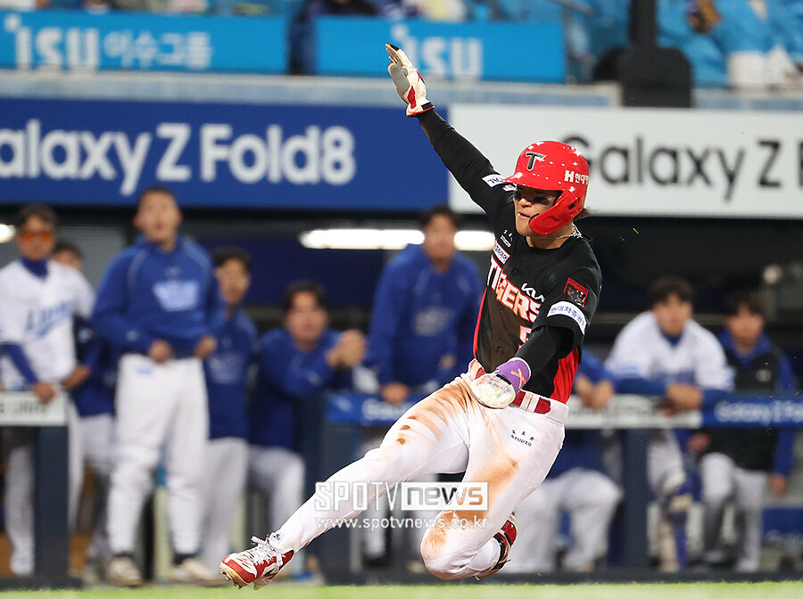 [포토S] 김도영, '홈으로 빠르게!'