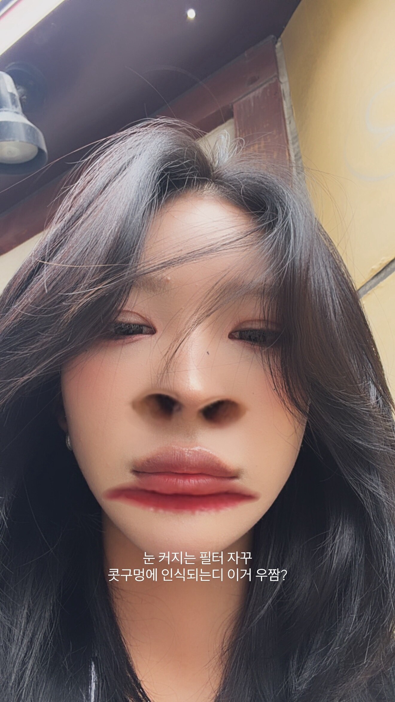 '故최진실 딸' 최준희, 성형 너무 많이했나…AI 필터가 눈 인식 못해 '당황'