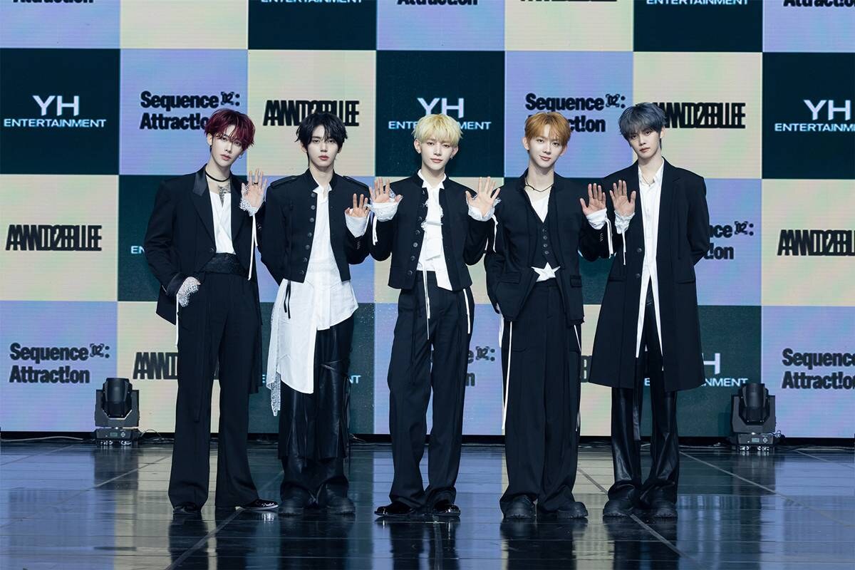 '첫 컴백' 앤더블 "사랑받고 있는 것 실감…5人 모두 더 성장한 모습 보여주겠다"