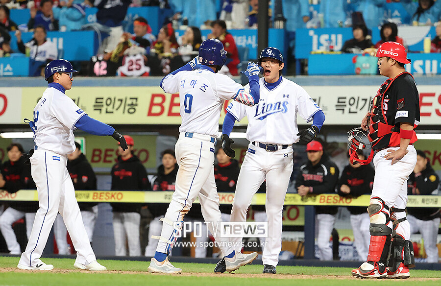 [포토S] 디아즈, '투런포 날렸어요'