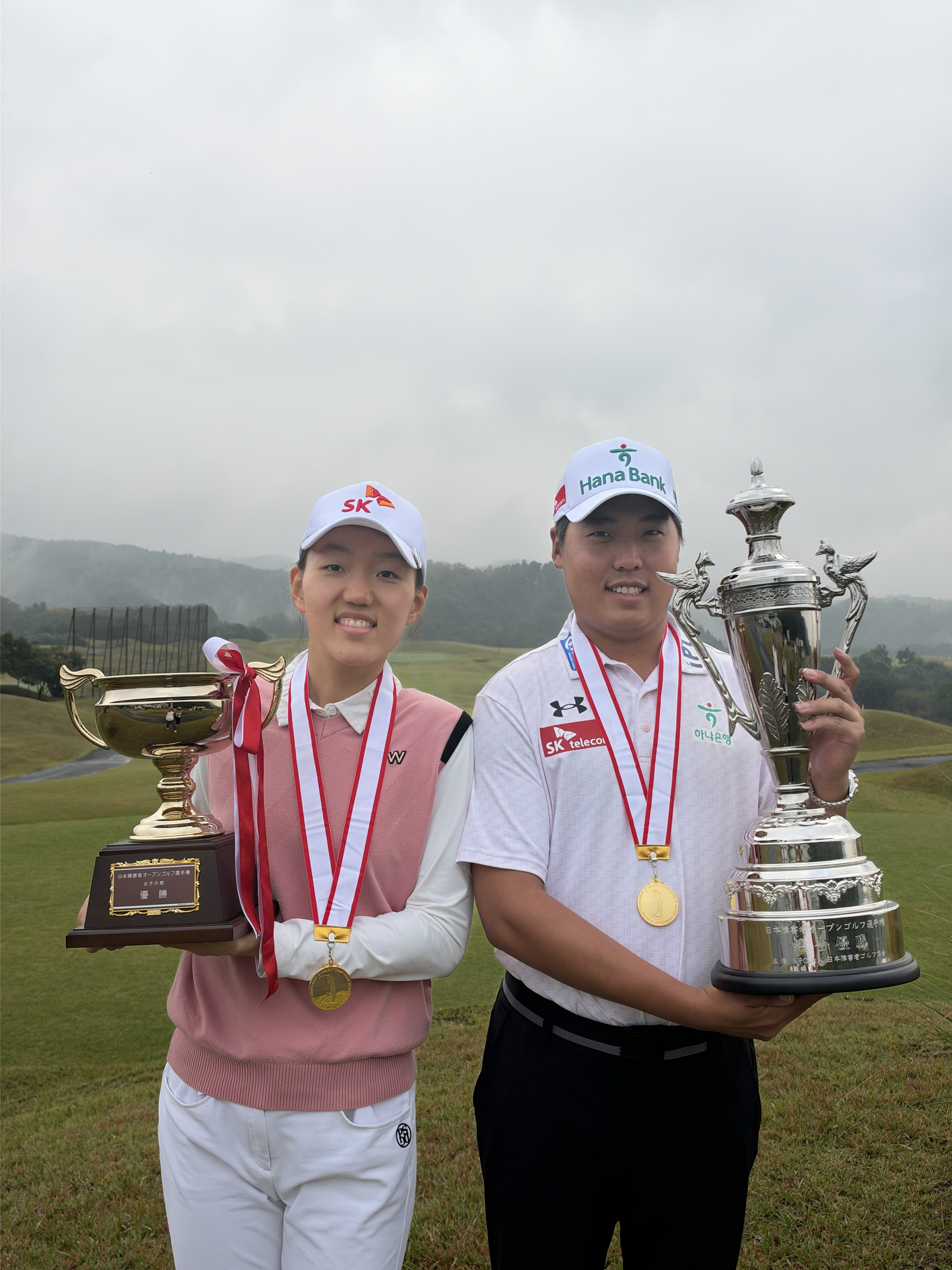 악천후에 18홀로 줄었지만…이승민, 日 장애인오픈 정상 ‘우뚝’→김선영도 여자부 우승