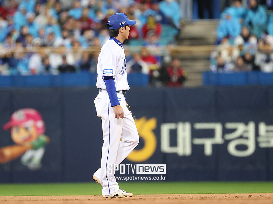 [포토S] 이재현, '포구 실책이라니..'