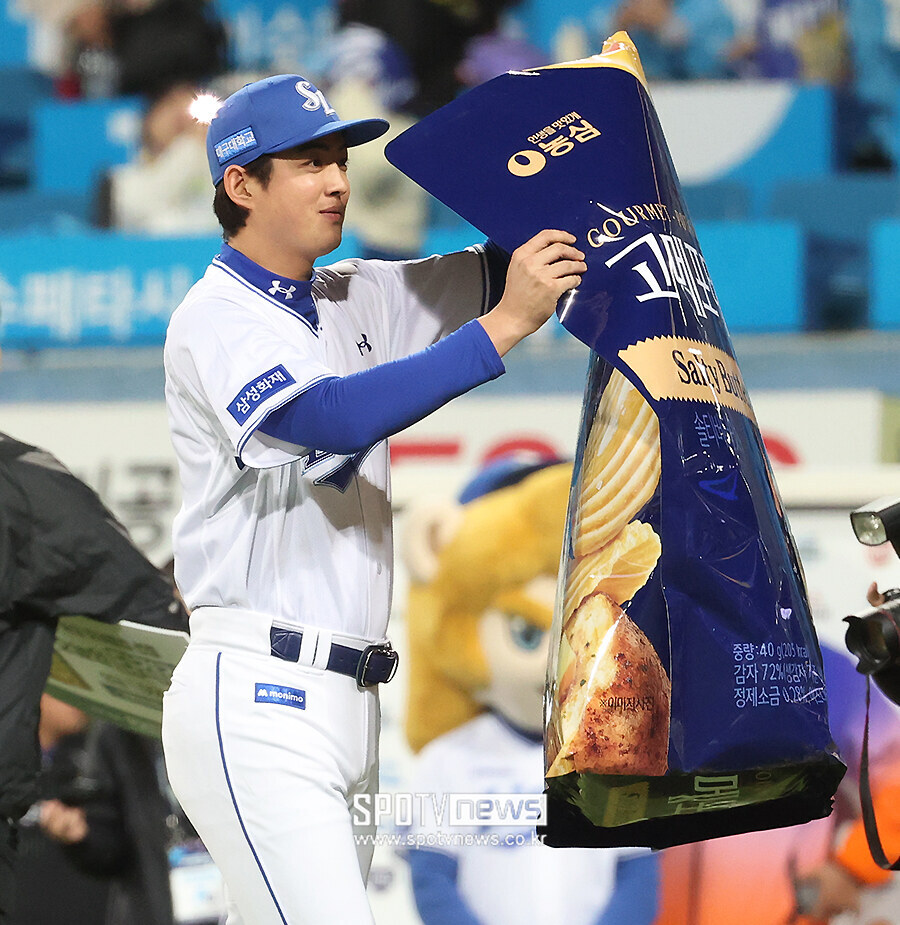▲ 몸 상태가 완벽한 상황은 아니지만 지명타자로 경기에 나서고 있는 구자욱은 여전한 삼성 타선의 핵심이다 ⓒ곽혜미 기자