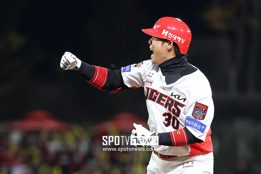 [포토S] 하주석, '동점타 포효!'