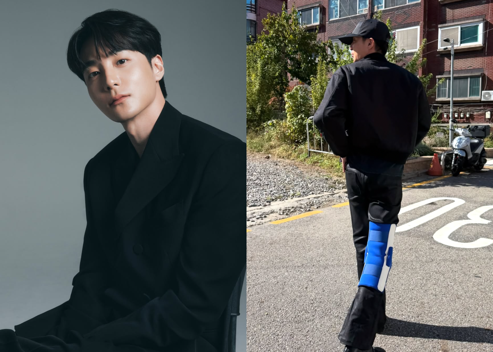 "14년 만에 떨어져" 로이킴, 공연 중 낙상사고…인대 부상에 무대서 '절뚝'