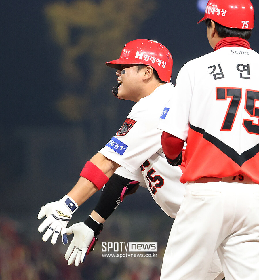 [포토S] 한준수, 'KIA 소리 질러!'